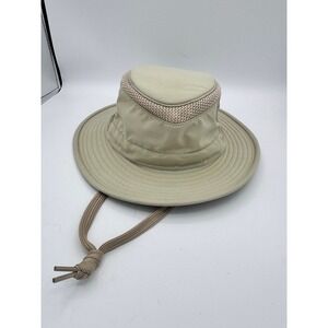 Tilley Airflo LTM5 Khaki Tan Sun Hat Mesh Crown Canada Size 7 3/8 59cm